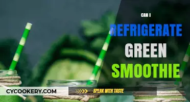 Refrigerating Green Smoothies: Tips for Freshness and Storage