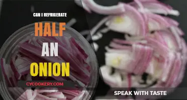 Refrigerating Half an Onion: Best Practices for Freshness and Safety