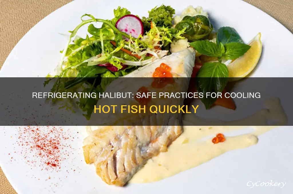 can i refrigerate halibut hot