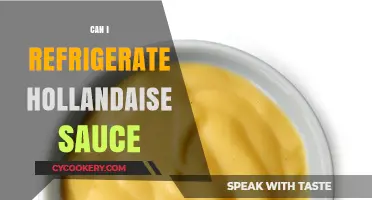 Refrigerating Hollandaise Sauce: Tips for Safe Storage and Freshness
