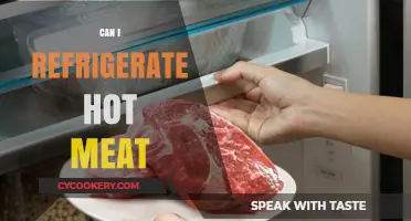 Refrigerating Hot Meat: Safe Practices and Cooling Tips for Leftovers