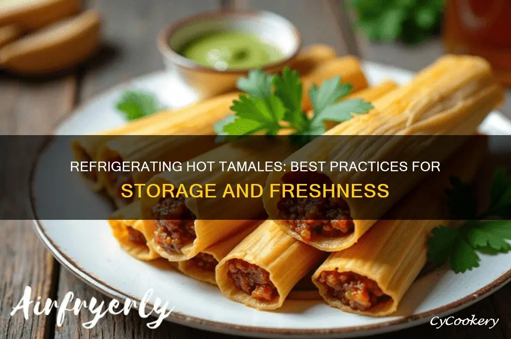 can i refrigerate hot tamales