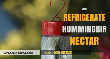 Refrigerating Hummingbird Nectar: Benefits, Risks, and Best Practices