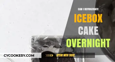 Refrigerating Icebox Cake Overnight: Tips for Perfect Chilling and Storage