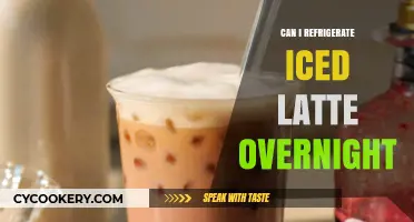 Refrigerating Iced Latte Overnight: Tips for Freshness and Flavor Preservation