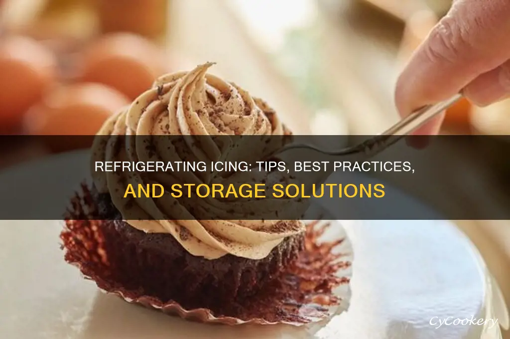 can i refrigerate icing