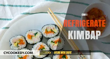 Can You Refrigerate Kimbap? Storage Tips for Freshness and Safety