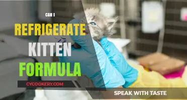 Refrigerating Kitten Formula: Safe Practices for Caring for Your Feline Friend