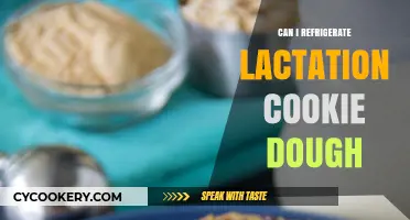 Refrigerating Lactation Cookie Dough: Tips for Safe Storage and Baking
