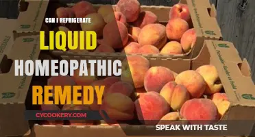 Refrigerating Liquid Homeopathic Remedies: Best Practices for Storage and Potency