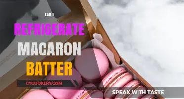 Refrigerating Macaron Batter: Tips for Perfect Results Every Time