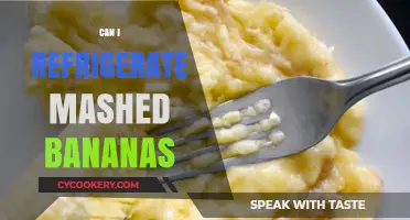 Refrigerating Mashed Bananas: Tips for Freshness and Storage Solutions