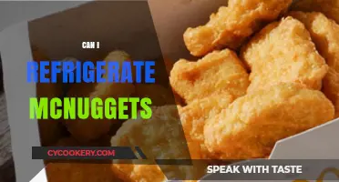 Refrigerating McDonald's McNuggets: Best Practices for Storage and Safety