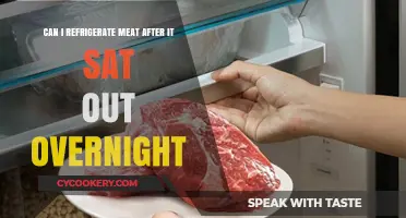Refrigerating Meat After Overnight: Safe or Spoiled? Expert Tips