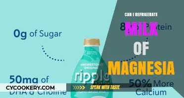 Refrigerating Milk of Magnesia: Safe Storage Tips and Best Practices
