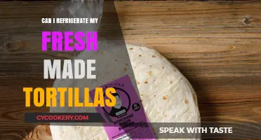 Refrigerating Fresh Tortillas: Tips for Storing Homemade Goodness Safely