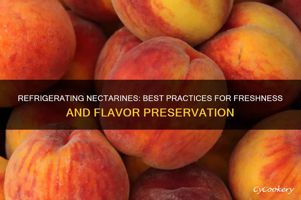 can i refrigerate nectarines