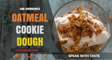 Refrigerating Oatmeal Cookie Dough: Tips for Freshness and Baking Success