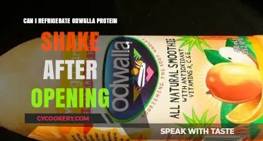Refrigerating Odwalla Protein Shakes: Post-Opening Storage Tips and Safety