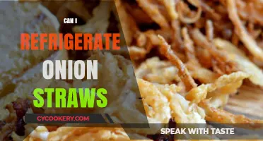 Refrigerating Onion Straws: Tips for Storage and Freshness