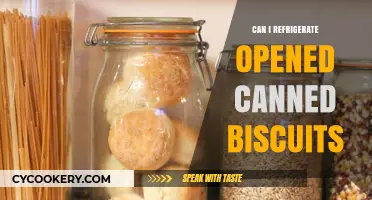 Refrigerating Opened Canned Biscuits: Best Practices for Freshness and Safety