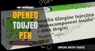 Refrigerating Opened Toujeo Pen: Best Practices for Storage and Safety