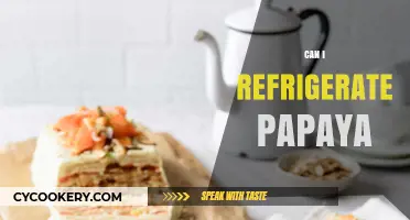 Refrigerating Papaya: Tips for Freshness and Storage Best Practices