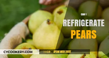 Refrigerating Pears: Best Practices for Freshness and Longevity