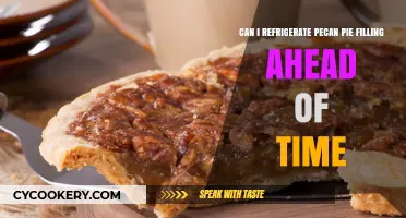Refrigerating Pecan Pie Filling: A Time-Saving Tip for Bakers