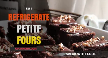 Refrigerating Petit Fours: Tips for Preserving Freshness and Flavor
