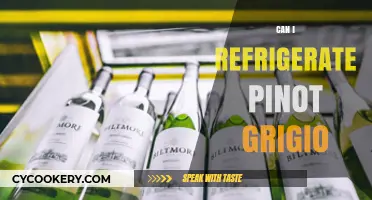 Refrigerating Pinot Grigio: Best Practices for Optimal Flavor and Freshness