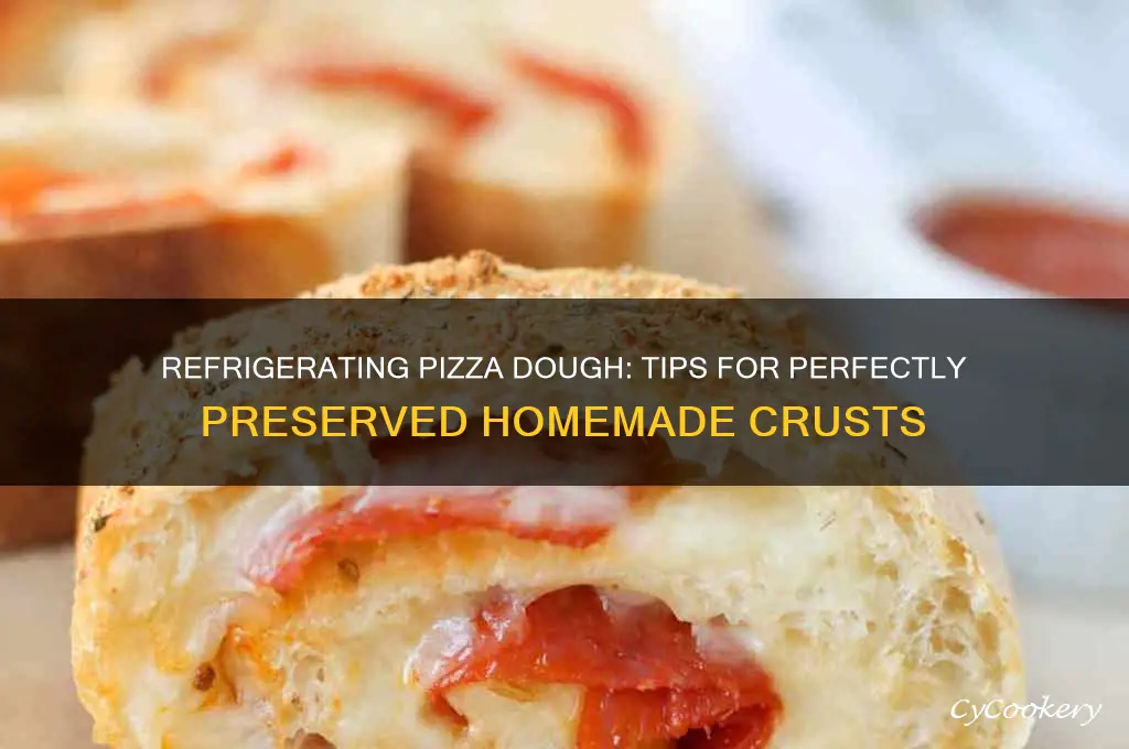 can i refrigerate pizza dough