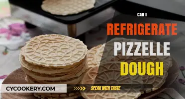 Refrigerating Pizzelle Dough: Tips for Storage and Freshness
