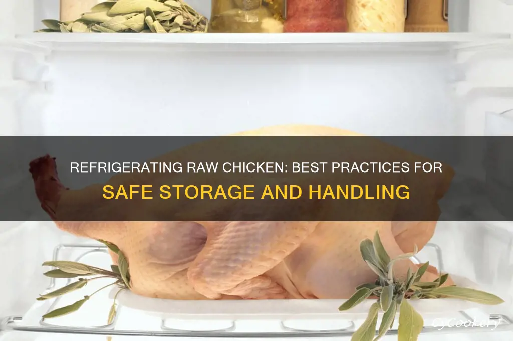 can i refrigerate raw chicken