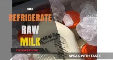 Refrigerating Raw Milk: Best Practices for Freshness and Safety