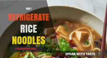 Can You Refrigerate Rice Noodles? Storage Tips and Tricks