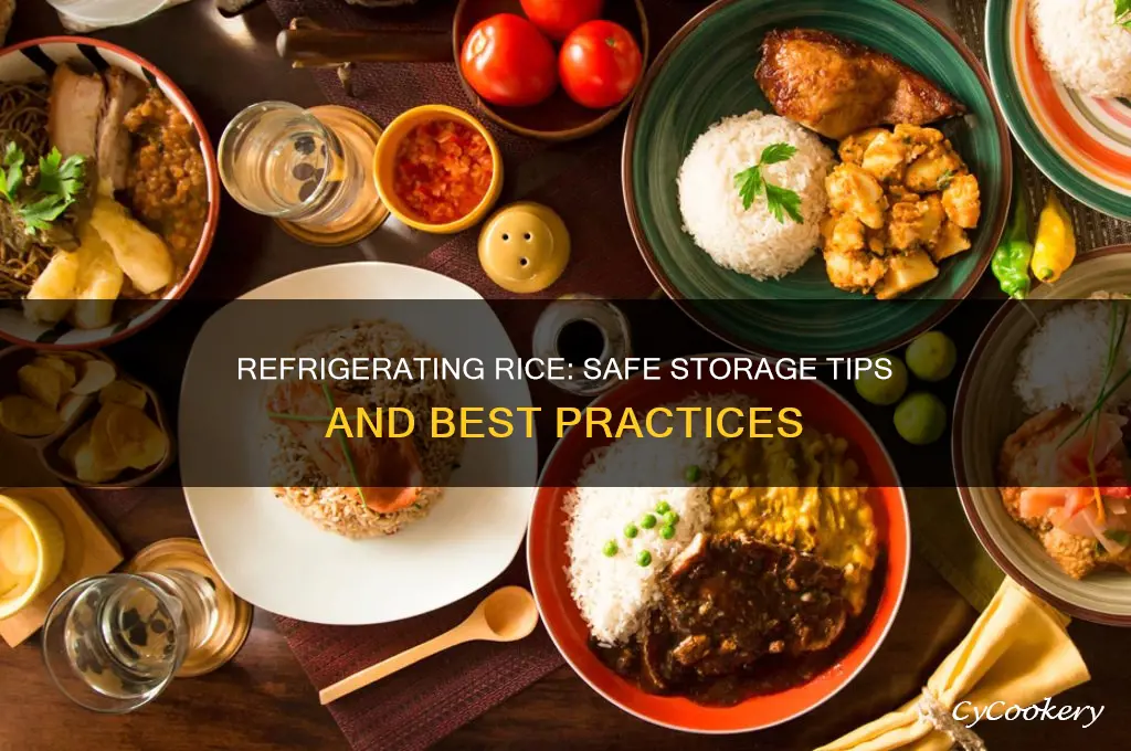 can i refrigerate rice