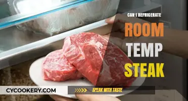 Refrigerating Room Temp Steak: Best Practices for Safe Storage