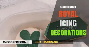 Refrigerating Royal Icing Decorations: Tips for Storage and Preservation