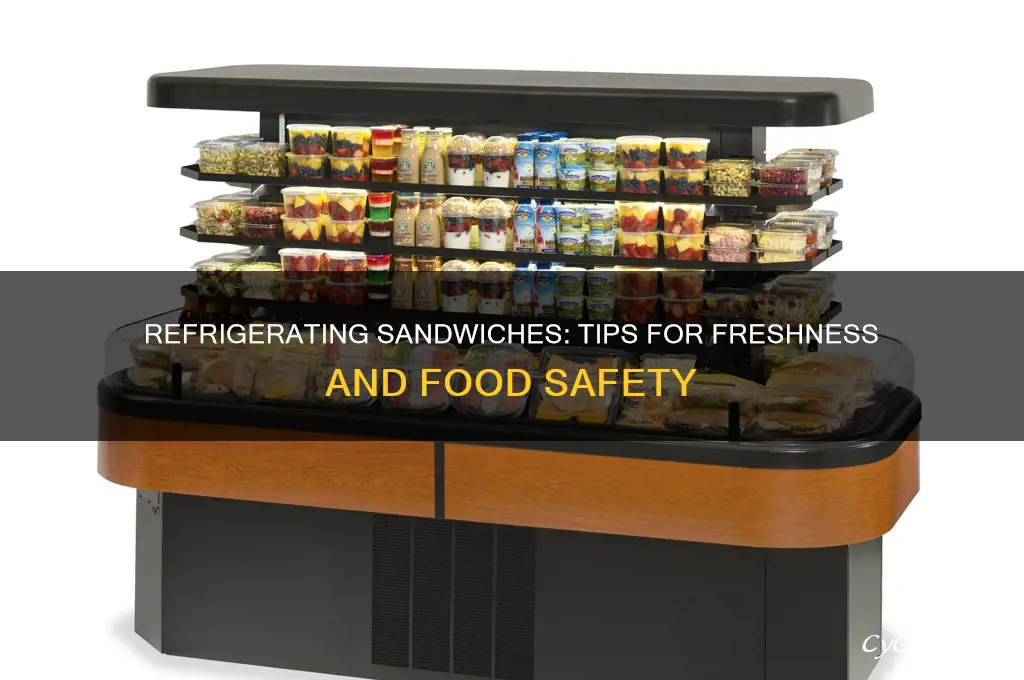 can i refrigerate sandwiches