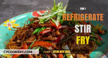 Refrigerating Stir Fry: Tips for Safe and Delicious Leftovers