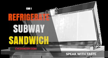 Refrigerating Subway Sandwiches: Tips for Freshness and Food Safety