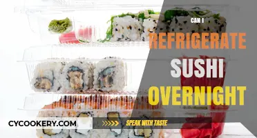 Refrigerating Sushi Overnight: Safe Practices and Freshness Tips