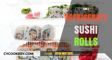 Refrigerating Sushi Rolls: Best Practices for Freshness and Safety