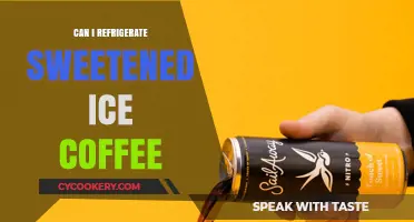 Refrigerating Sweetened Iced Coffee: Tips for Freshness and Flavor