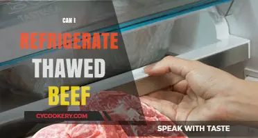 Refrigerating Thawed Beef: Safety Tips and Best Practices