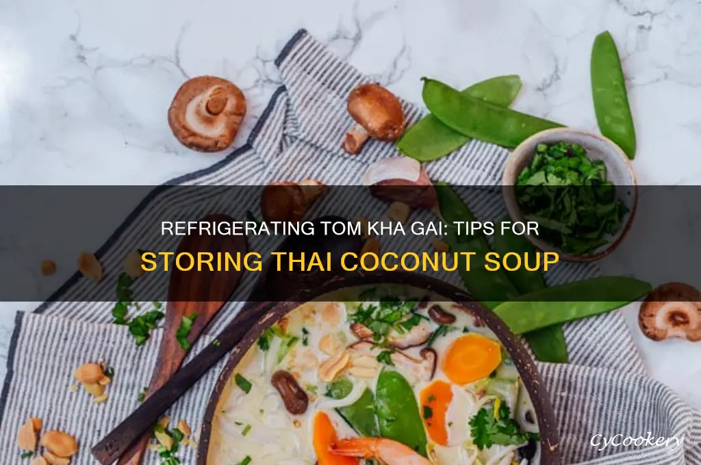 can i refrigerate tom kha gai