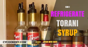 Refrigerating Torani Syrup: Best Practices for Storage and Freshness