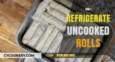 Refrigerating Uncooked Rolls: Tips for Freshness and Dough Storage