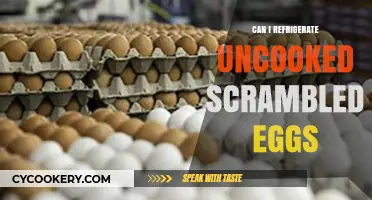 Refrigerating Uncooked Scrambled Eggs: Safe Practices and Storage Tips